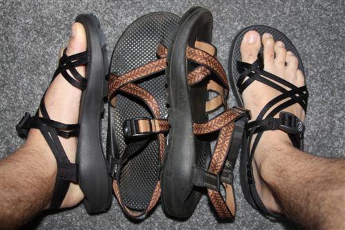 thin sole chacos